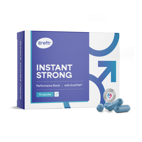 INSTANT STRONG – Performance Boost, complejo para hombres, 15 cápsulas