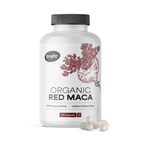 BIO Maca roja 3000 mg, 240 cápsulas
